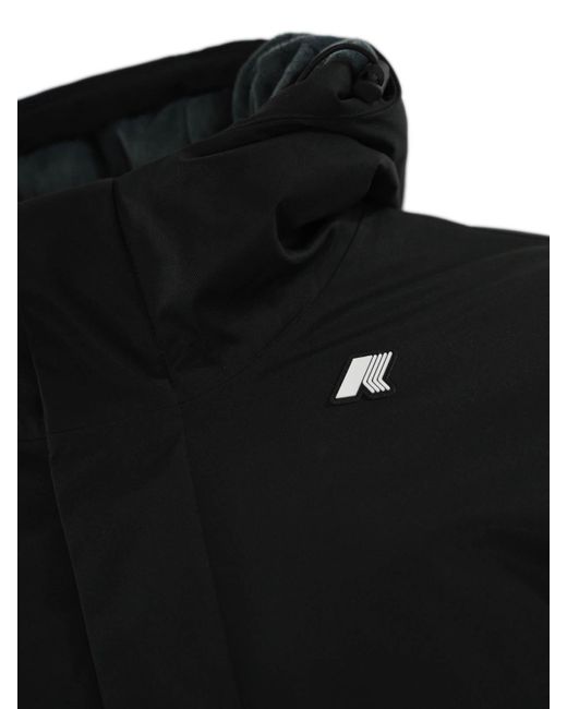 K-Way Black Jacko Marmotta Jacket for men