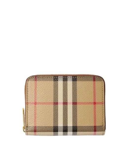 Burberry Natural Mn Zip Around