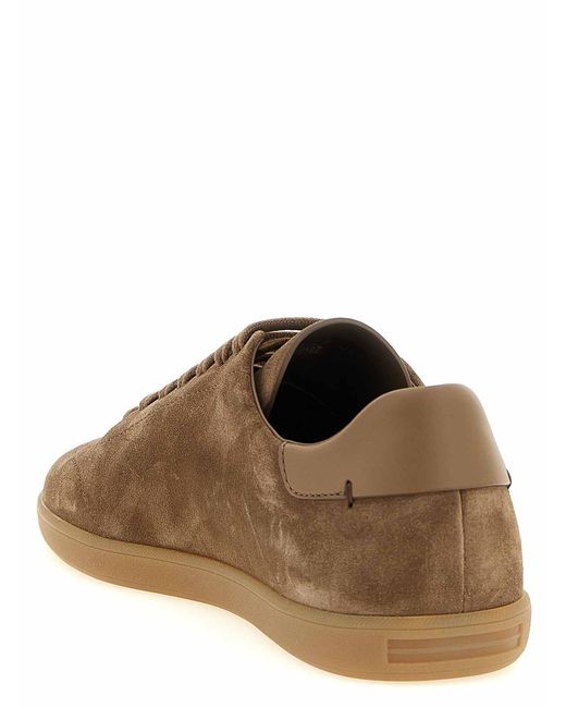 Zegna Brown 232 Sneakers for men