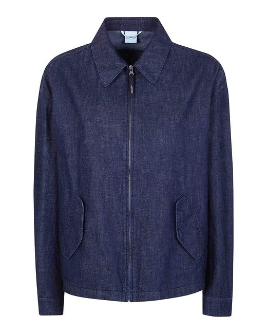 Aspesi Blue Shirt Jacket