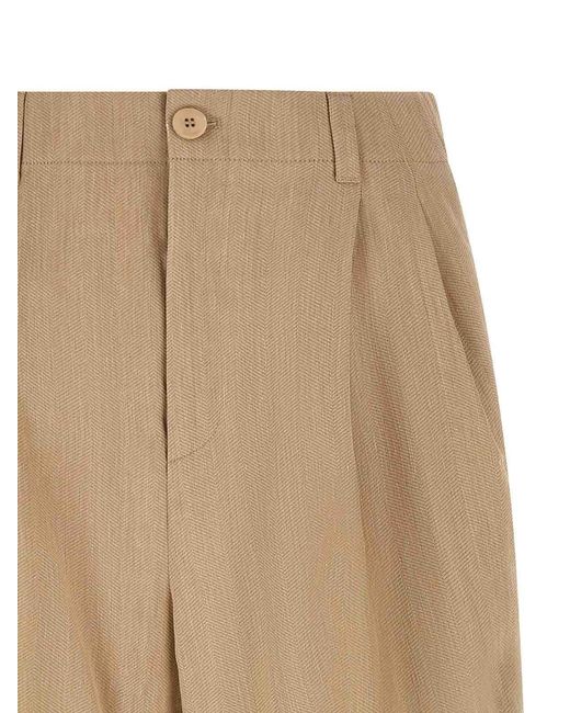 Jacquemus Natural The Short Pastro Bermuda Shorts for men