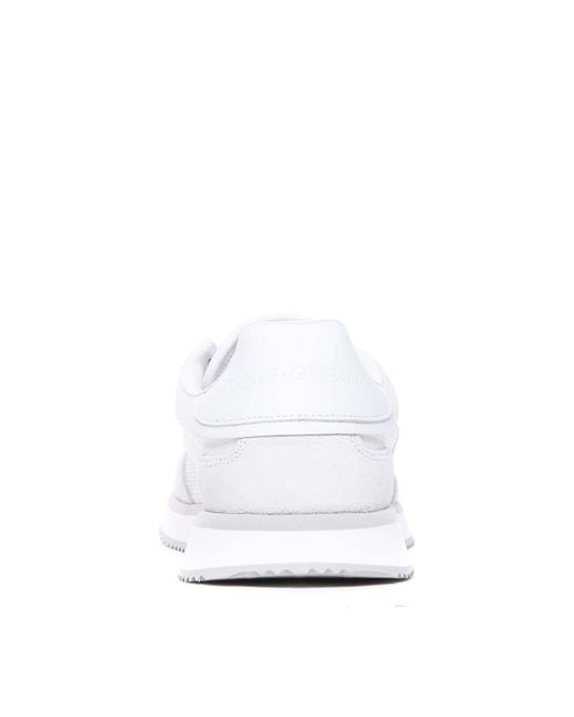 Dolce & Gabbana White Logo Sneakers