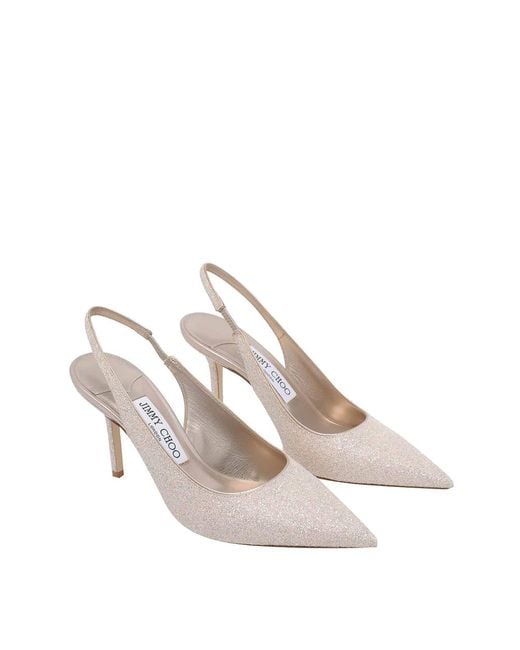 Jimmy Choo White Love Pumps