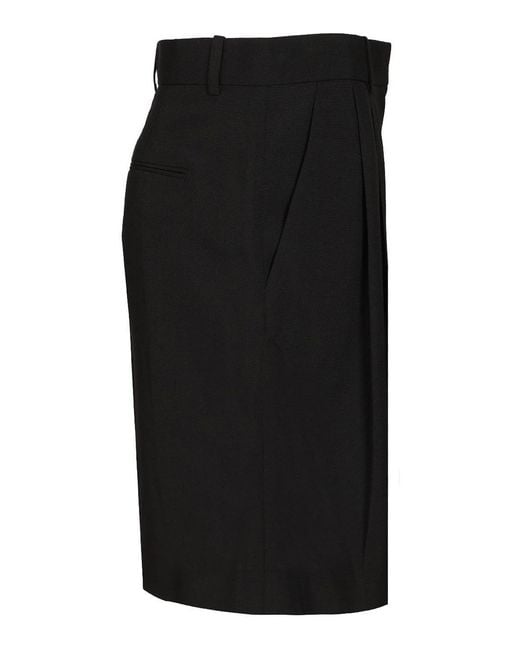 Khaite Black Auggie Short