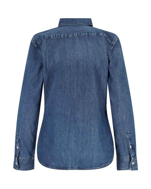 Polo Ralph Lauren Blue Denim Shirt