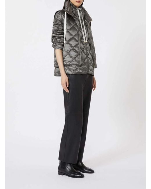 Max Mara Gray Padded Vest