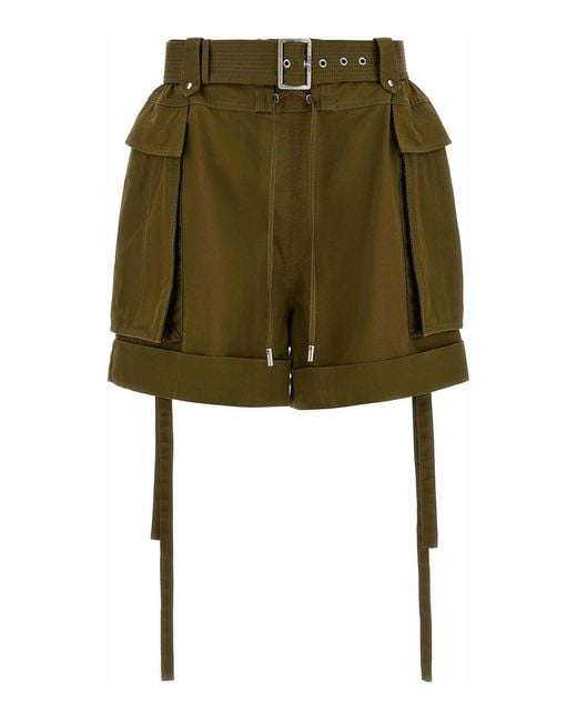McQueen Green Short Cargo