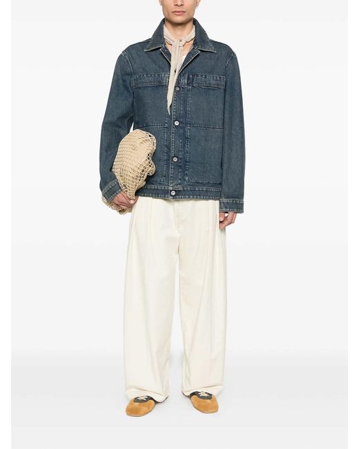 Jil Sander Blue Outerwear for men