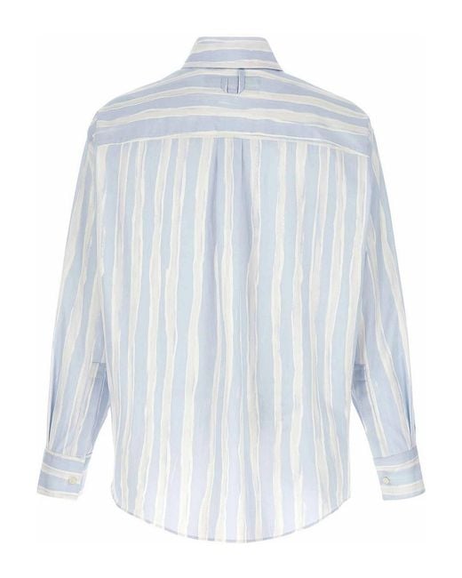 Jacquemus Blue La Chemise Camargue Shirt for men