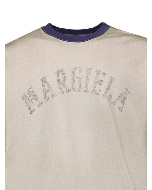 Maison Margiela White Sweatshirt Natural for men