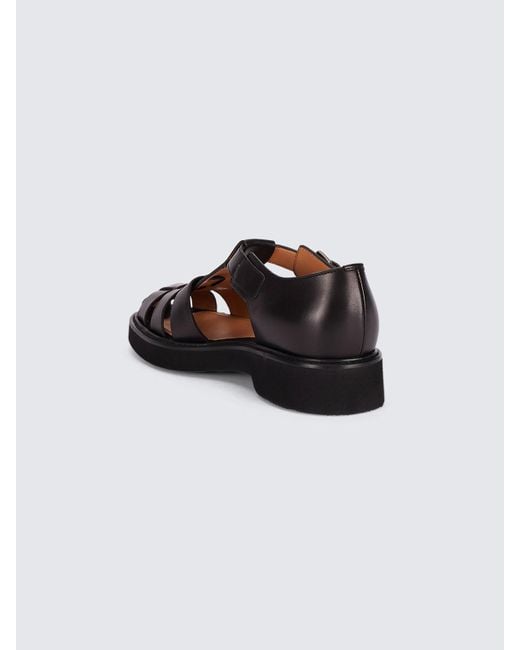 Church's Brown Hove Sandals