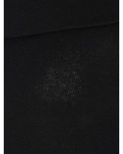 Lisa Yang Black Claudina Long Sleeves Top
