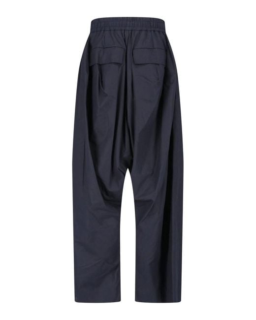 Vivienne Westwood Blue Wide Cotton Trousers for men