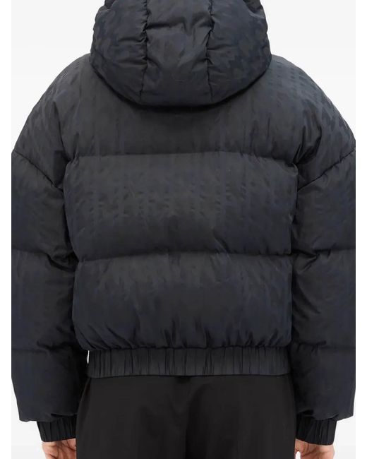 MSGM Blue Hooded Jacket