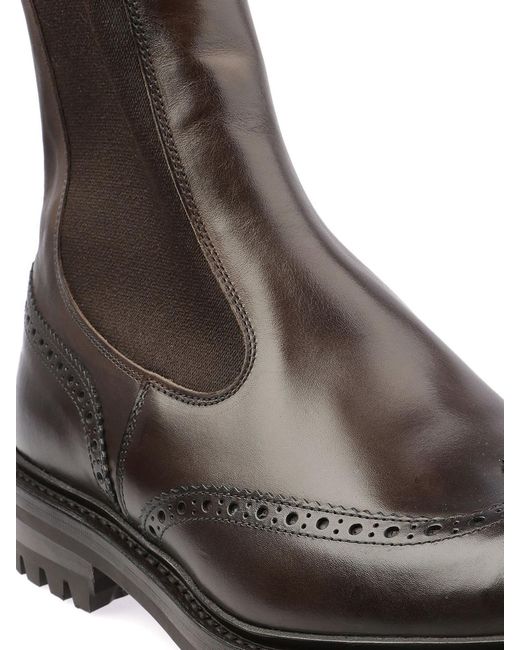 Tricker's Black Henry Ankle Boots for men