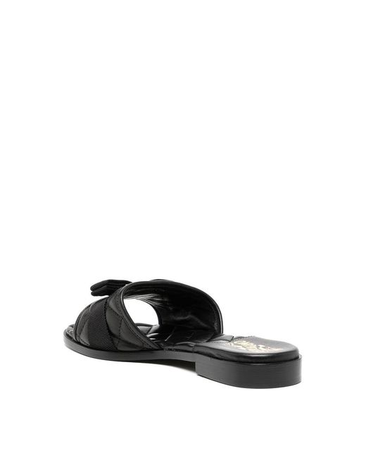 Ferragamo Black Sandals