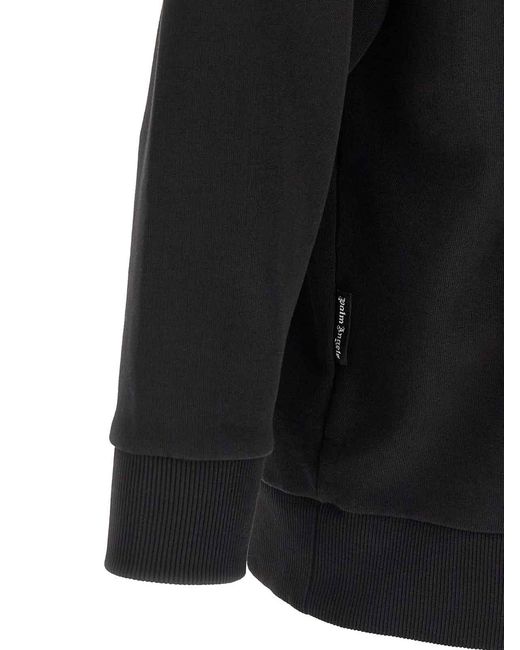 Palm Angels Black Hoodie for men