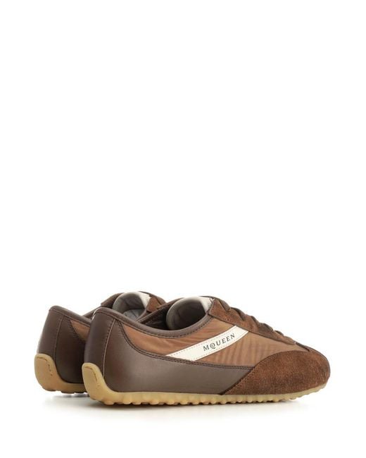McQueen Brown Boxe Sneaker for men