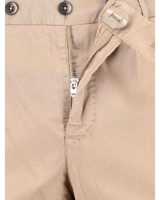 PT Torino Natural Cotton Blend Trousers for men