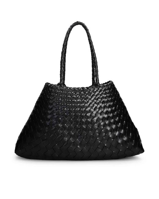 Dragon Diffusion Black Santa Croce Big Bag
