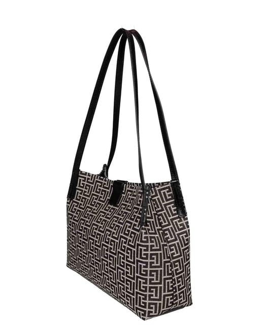 Borsa Shopper Release di Balmain in Black