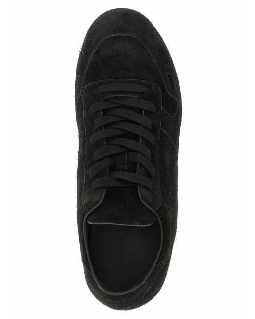 Rick Owens Black Minimal Sneaks' Sneakers for men