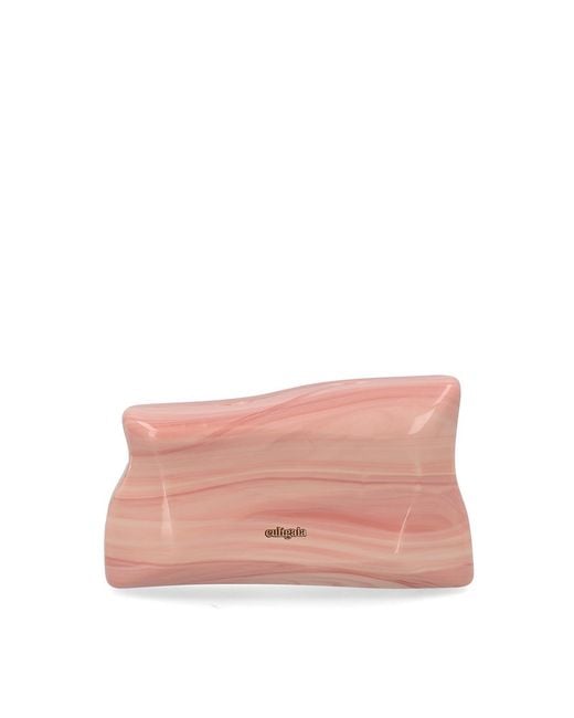 Cult Pink Malaya Clutch Bag