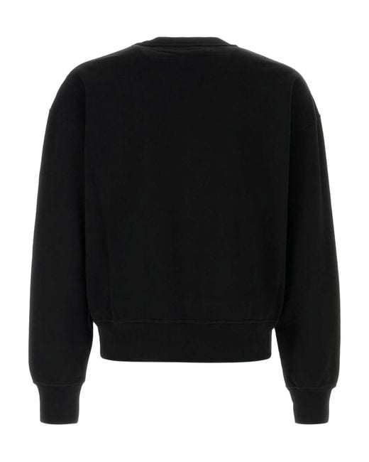 McQueen Black Logo Sweatshirt for men