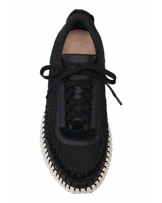 Chloé Black Chloã 'Nama' Sneakers