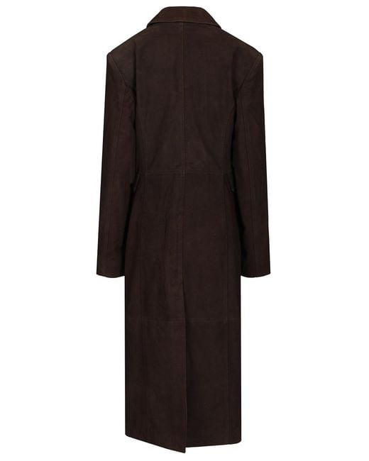 ROTATE BIRGER CHRISTENSEN Black Long Coat