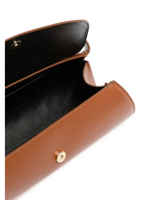 Jil Sander Brown Leather Bag