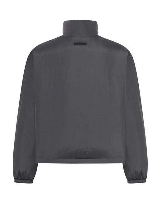 Fear Of God Gray Ripstop Nylon Puffer Jacket for men