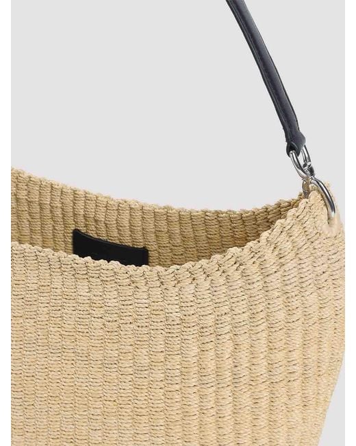 Phoebe Philo White Slope Sling Small Shoulder Bag