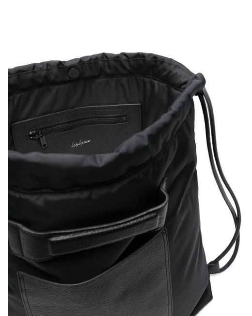 Y-3 Black Lux Gym Bag for men