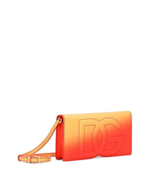 Orange dolce and store gabbana bag