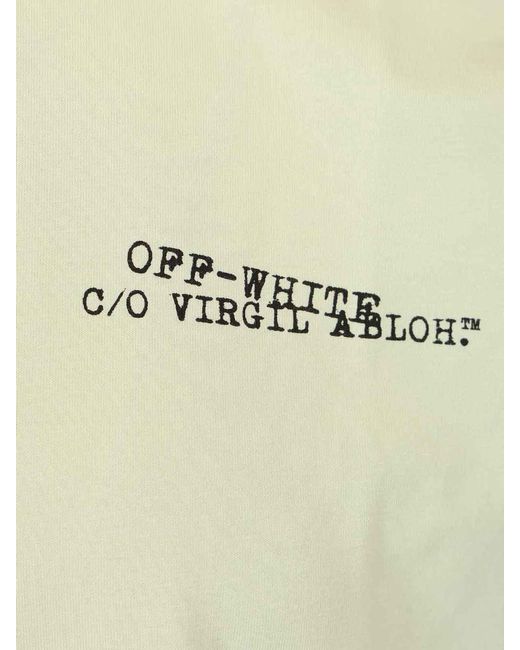 Off-White c/o Virgil Abloh White Type Arrow Skate T-Shirt for men