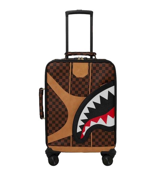 Sprayground Black Hennyville Suitcase for men