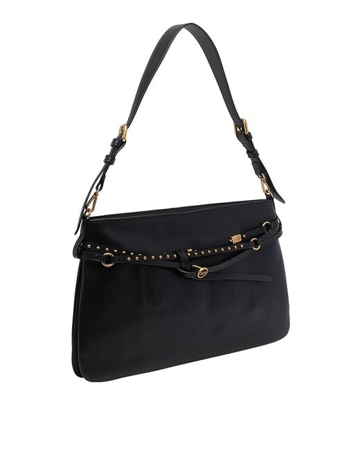 Pinko Black Big Shoulder Bag