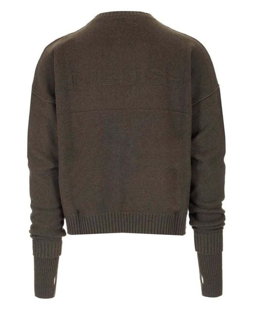 Ambush Gray Crewneck Sweater for men