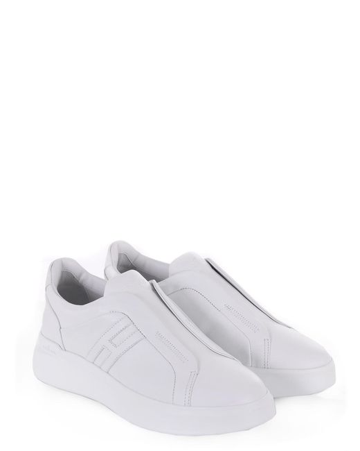 Hogan White "H580" Slip-On Sneakers for men
