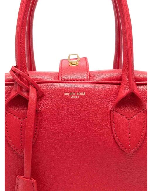 Golden Goose Deluxe Brand Red Vita Tote Bag