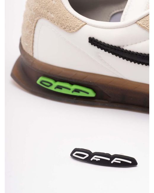 Off-White c/o Virgil Abloh Green 'New Slim' Sneakers for men