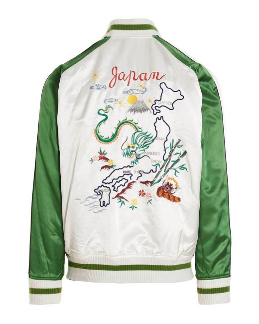 KENZO Black Gracia Reversible Bomber Jacket for men