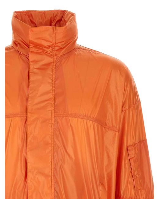 Laminar Orange Foldable Jacket for men
