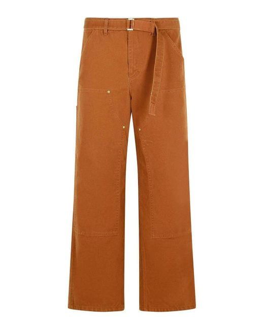 Sacai Brown Carhartt Work for men