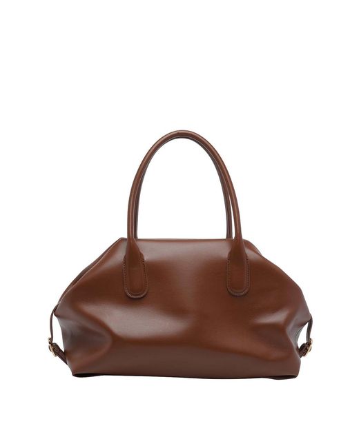 THEMOIRÈ Brown Driar Tallia Trank Handbag