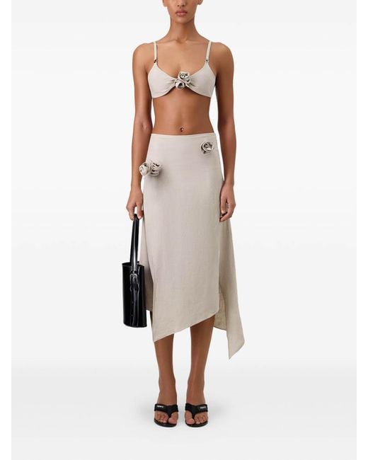 Coperni White Midi Skirt