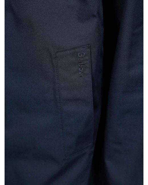 Barbour Blue Rokig Long-Sleeve Jacket for men