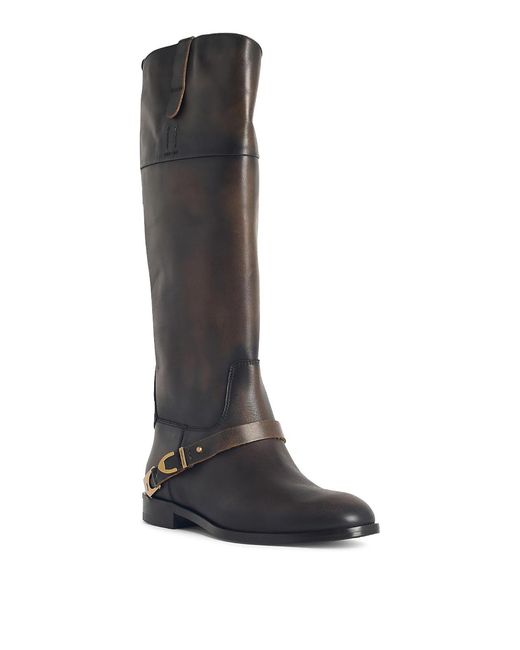 Golden Goose Deluxe Brand Brown Charlie Dark Leather Boots