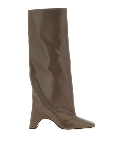 Coperni Brown Bridge Boots